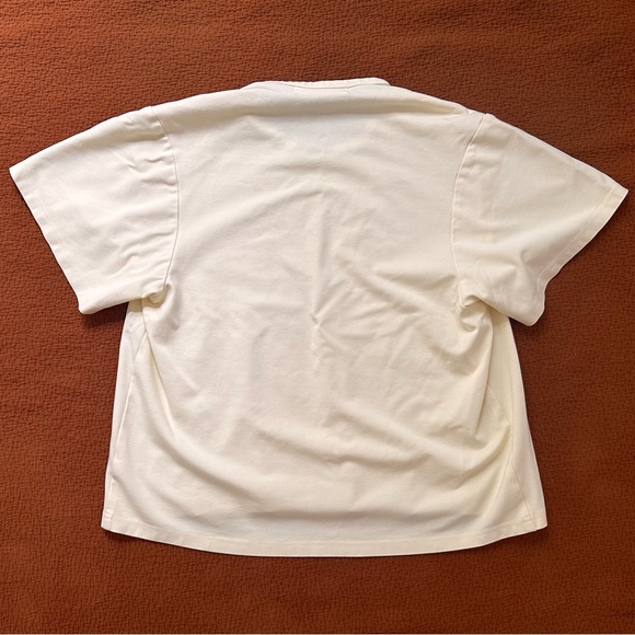 Melitta Baumeister Butter Yellow Oversized T-Shirt - 2 M - Tee With A Twist! - Picture 3 of 7